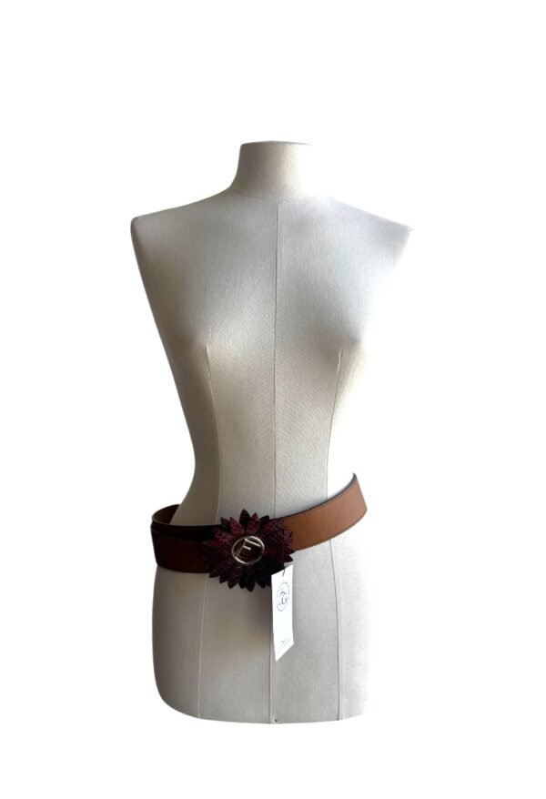 FENDI - DAISY PHYTON BELT - Image 3